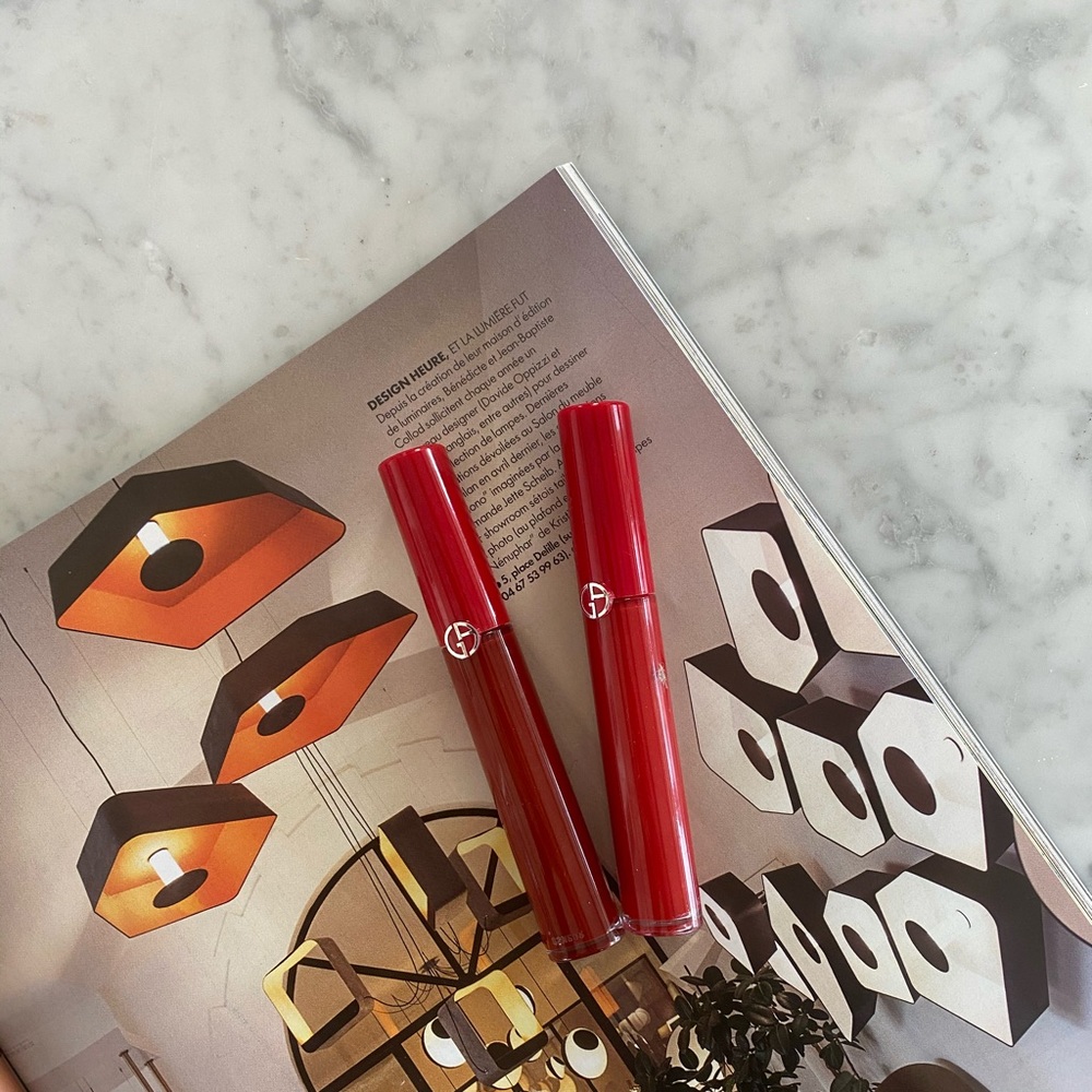 Giorgio Armani Lip Maestro Liquid Lipstick Reds